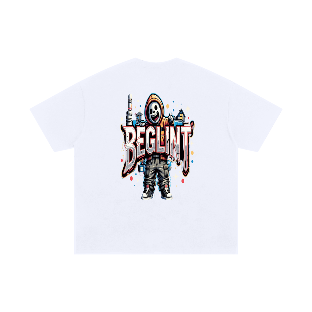 Unisex Oversized Cotton Beglint T-Shirt