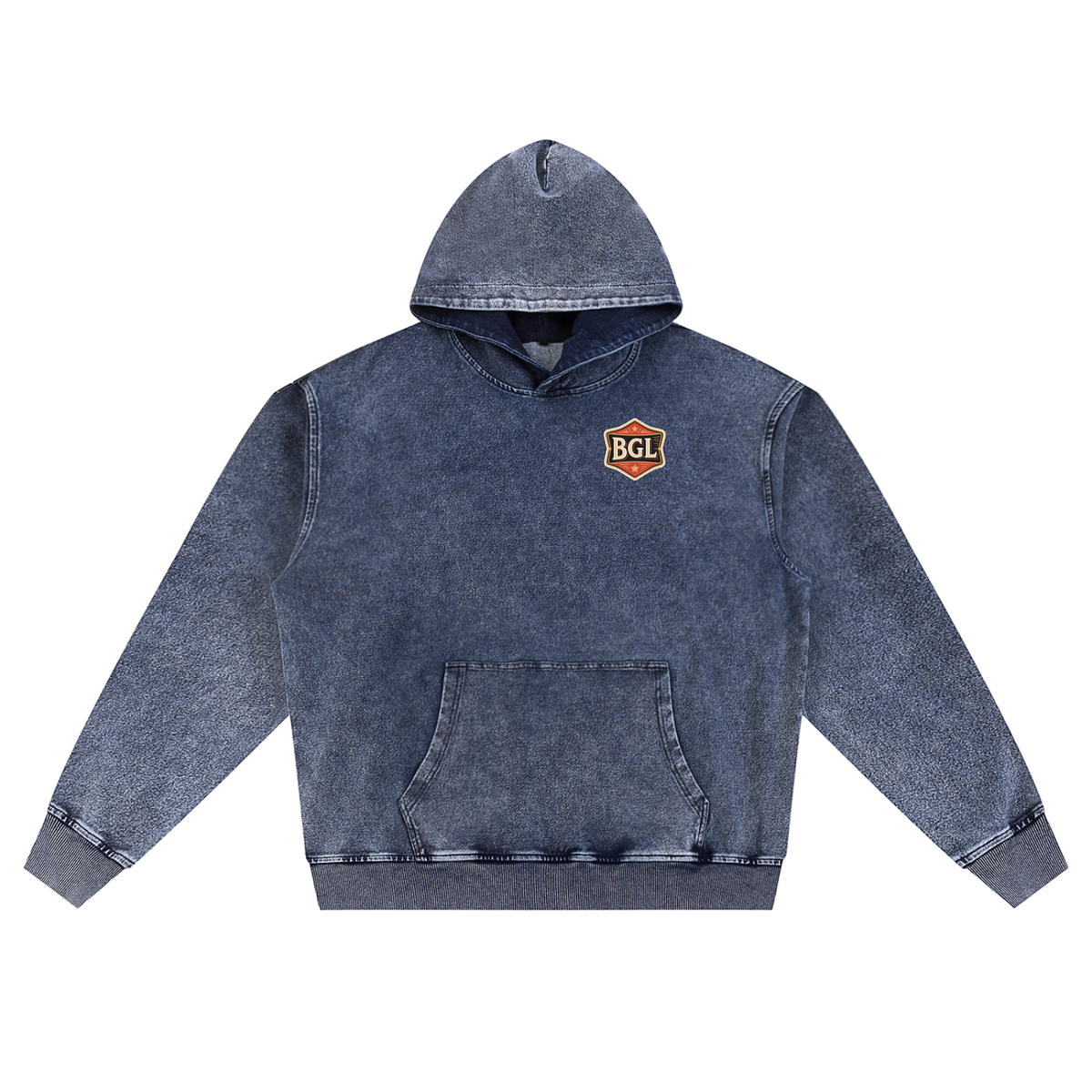 Snow Wash Oversized Hoodie