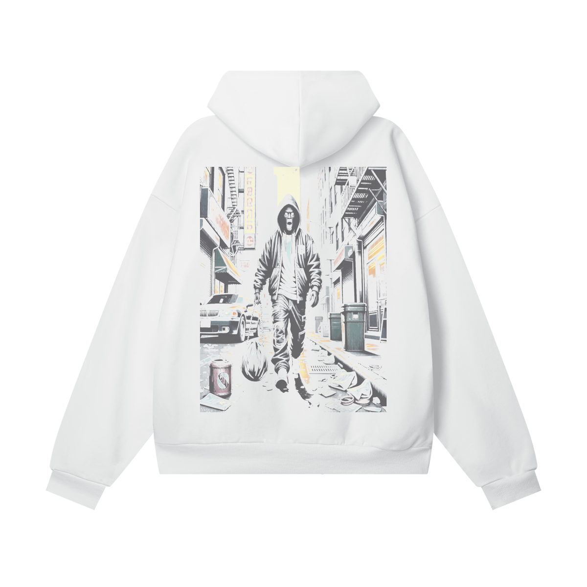 Heavyweight Hidden Pocket Fleece Beglint Hoodie