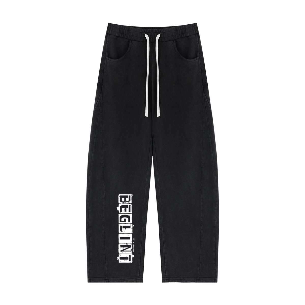Unisex Mineral Wash Beglint Barrel Sweatpants