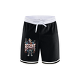 Classic Stripe Trim Beglint Basketball Shorts