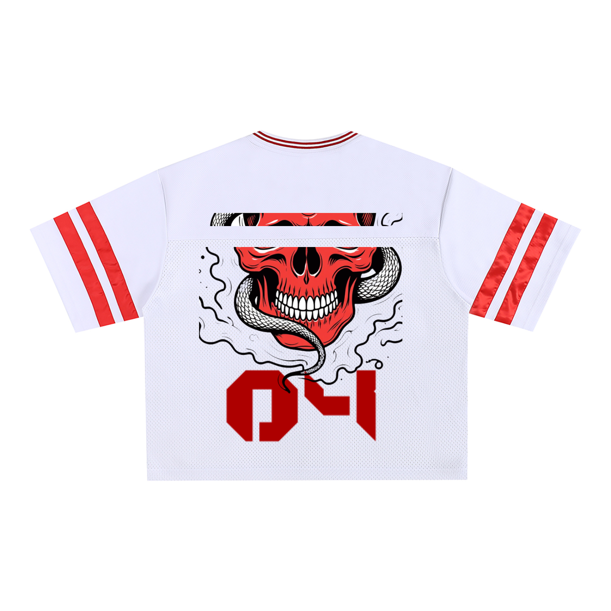 Taped Mesh Boxy (Skull)Jersey